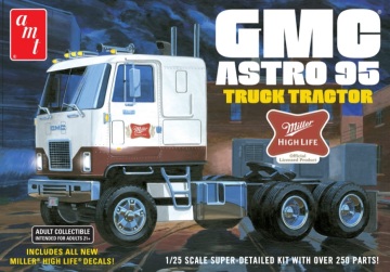 GMC Astro 95 Semi Tractor - AMT 1230