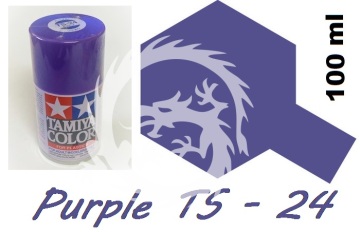 Farba w aerozolu TS-24 Purple - fioletowy - Tamiya 85024