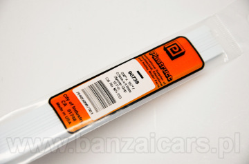 Profil pręt przekrój prostokąt 0.8mm x 4.8mm x 25cm Plastruct 90738