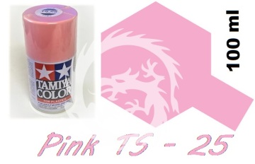 Farba w aerozolu TS-25 Pink - różowy - spray - Tamiya 85025