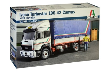 Iveco Turbostar190-42 Canvas with elevator Italeri 3939