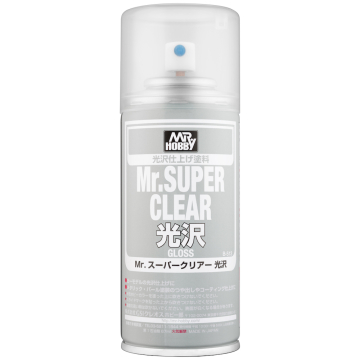 Lakier bezbarwny połysk Mr.Super Clear Gloss Gunze B513 