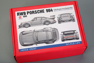 Porsche 964 RWB Resin Kit - model żywiczny Hobby Design HD03-0537