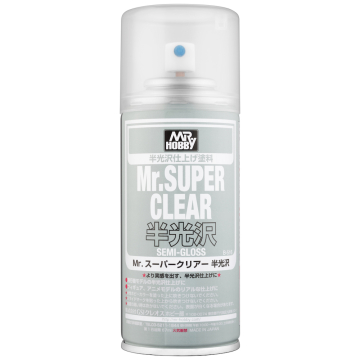 Lakier bezbarwny półmat Mr.Super Clear Semi Gloss Gunze B516