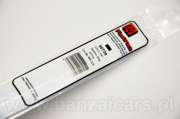 Profil pręt przekrój prostokąt 0.8mm x 6.4mm x 25cm Plastruct 90739