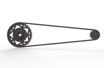 Łańcuch napędowy do Yamaha YZF R1M Tamiya 14133 - Falcon FSM8