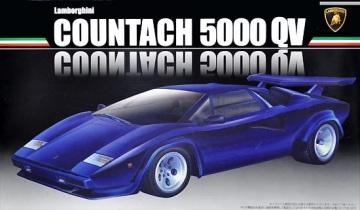 Lamborghini Countach 5000 Quattrovalvole Fujimi 12655