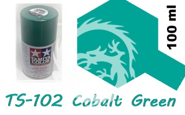 Farba w aerozolu TS-102 Cobalt Green Tamiya 85102