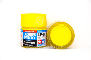 Farba Lacquer Paint LP-8 Pure Yellow - Żółty 10 ml Tamiya 82108