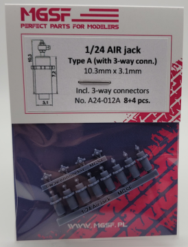Zestaw konektorów przewodów powietrza air jack 8 sztuk MGSF A24012A