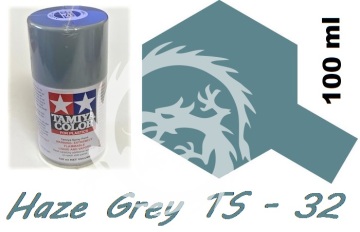 Farba w aerozolu TS-32 Haze Grey - szary - Tamiya 85032