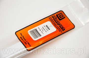 Profil przekrój T 3.2mm x 3.2mm x 1.0mm x 38cm Plastruct 90564