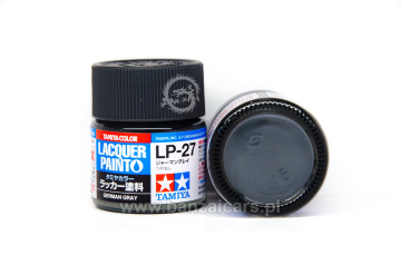 Farba Lacquer Paint LP-27 German Gray - Ciemny szary 10 ml Tamiya 82127