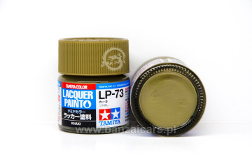 Farba Lacquer Paint LP-73 Khaki - Zielono brązowy wojskowy 10 ml Tamiya 82173
