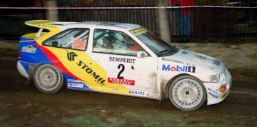 Kalkomania Ford Escort RS Cosworth Semperit Rallye 1996 Hołowczyc Wisławski MF-Zone MFZ-DC24020