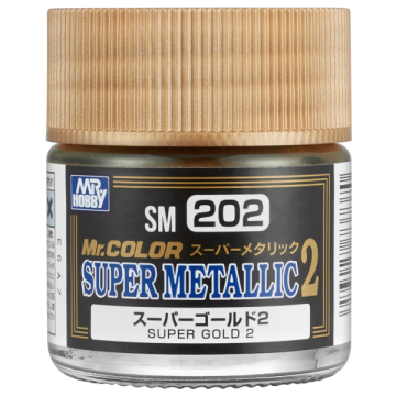 Mr.Color Supermetallic 2 Super Gold - Gunze SM-202