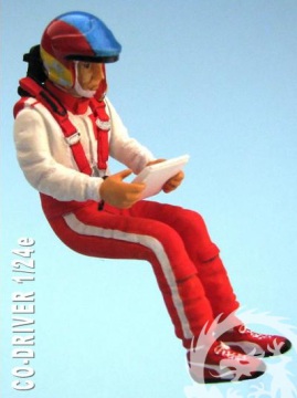 Pilot rajdowy siedzący Guerin Franck GF-Models GF24039
