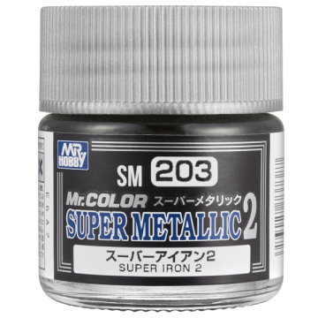 Mr.Color Supermetallic 2 Super Iron - Gunze SM-203