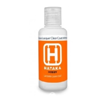 Lakier bezbarwny połysk - Gloss Lacquer Clear - 60 ml - Hataka Orange XP09-1