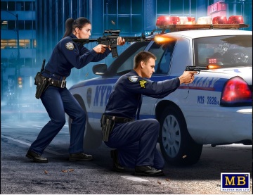 Figurka Moto Shot fired Officer Master Box MB24064