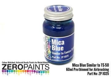 Farba niebieska Mica Blue Zero Paints ZP-1025