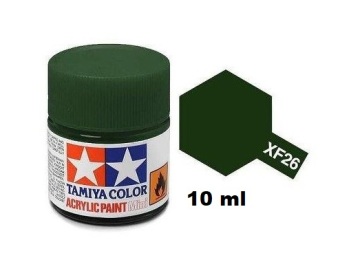 Farba modelarska XF-26 Deep Green 10 ml Tamiya 81726