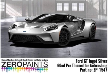 Farba srebrna Ingot Silver Ford GT Zero Paints ZP-1547