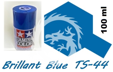 Farba w aerozolu TS-44 Brillant Blue - niebieski - Tamiya 85044