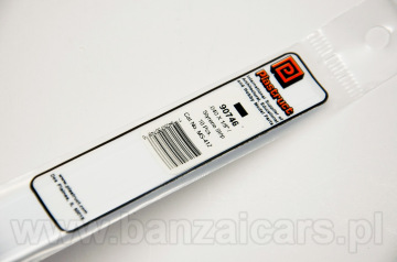 Profil pręt przekrój prostokąt 1.0mm x 3.2mm x 25cm Plastruct 90746