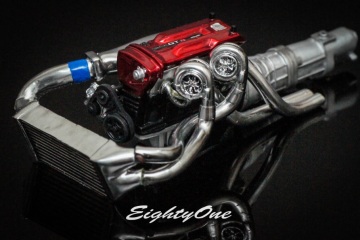 Silnik Nissan RB26 B-turbo Eighty One EK011 
