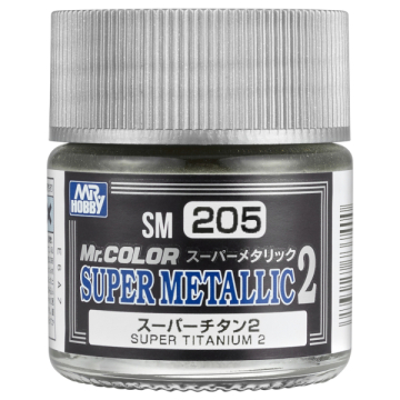 Mr.Color Supermetallic 2 Super Titanium - Gunze SM-205