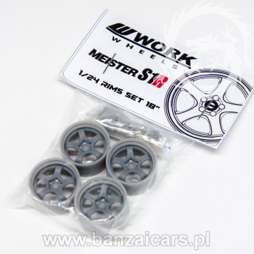 Felgi koła Work Meister S1R 18