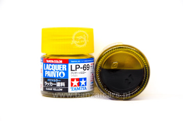 Farba Lacquer Paint LP-69 Clear Yellow - Żółty transparentny 10 ml Tamiya 82169