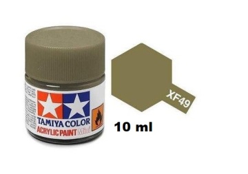 Farba modelarska XF-49 Khaki 10 ml Tamiya 81749