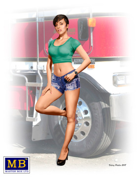Figurka Moto Truckers series Looking for a long haul Master Box MB24061 