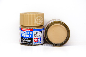 Farba Lacquer Paint LP-77 Light Brown DAK - Jasno brązowy 10 ml Tamiya 82177