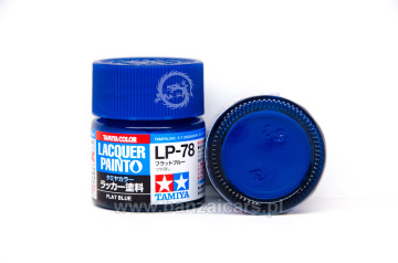 Farba Lacquer Paint LP-78 Flat Blue - Niebieski mat 10 ml Tamiya 82178