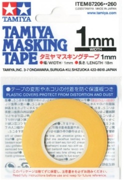 Taśma maskująca 1mm Tamiya 87206