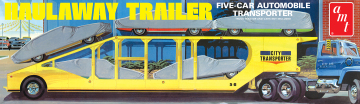 Naczepa - laweta 5-car Haulaway Trailer - AMT 1193