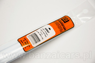 Profil pręt półkole 6.4mm x 25cm Plastruct 90887