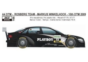 Kalkomania Audi A4 DTM 2009 Playboy Reji Model 00166