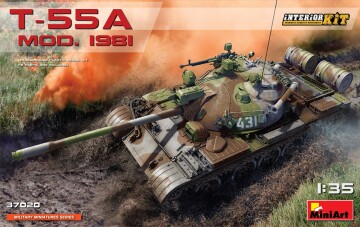 MiniArt 37020 T-55A MOD.1981 with INTERIOR KIT