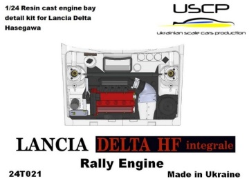 Transkit silnik do lancia Delta Integrale Rally USCP 24T021