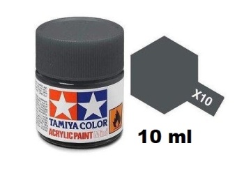 Farba modelarska X-10 Gun Metal 10 ml Tamiya 81510