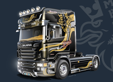 Scania R730 Topline Imperial Italeri 3883