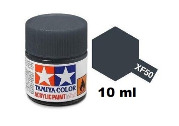 Farba modelarska XF-50 Dark Grey 10 ml Tamiya 81750