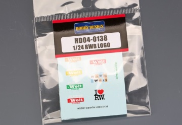 Kalkomania logo RWB - skala 1/24 Hobby Design 04-0138
