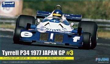 Bolid F1 Tyrell P34 1977 Japan GP Fujimi FUJ09090